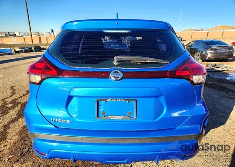 2021 Nissan Kicks S из США, поврежденный, VIN 3N1CP5BV0ML527126